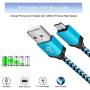 Android Phone Charger Micro Cable Set,4-pack Wall Plug 1A/5V Power Adapter with 6ft Nylon Braided Fast Charging Micro USB Cord Compatible Samsung Galaxy S7 S6 Edge S4 Note 5,LG Stylo 3 K10 K20 K30,HTC