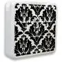 Glamsockets Decorative Wall Mount Surge Protector with 3 Outlets, Dual USB Charging Ports and Phone Holder - USB Charging Center/Multi Function Wall Tap (Damask Provence) Glamsockets Decorative Wall Mount Surge Protector with 3 Outlets, Dual USB Charging Ports and Phone Holder - USB Charging Center/Multi Function Wall Tap (Damask Provence)