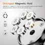 Magnetic Phone Holder for Car [6 Strong Magnets] Joyroom Air Vent Car Phone Mount, 360 Adjustable Phone Car Holder, Universal Cell Phone Stand for Car Fit for iPhone 11 X XS XR 8 Plus and All Phones