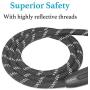 iYoShop 6 FT Strong Dog Leash with Comfortable Padded Handle and Highly Reflective Threads Dog Leashes for Medium and Large Dogs up to 150 lbs