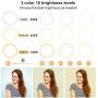 Ring Light with Stand 10.2" RingLight with Tripod Stand and Phone Holder Remote Control 3 Lighting Modes and 10 Lighting Levels of Dimmable RingLight Selfie Light for YouTube Video/Makeup/tiktok Shot