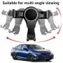 LUNQIN Car Phone Holder for 2016-2020 Honda Civic Auto Accessories Navigation Bracket Interior Decoration Mobile Cell Phone Mount LUNQIN Car Phone Holder for 2016-2020 Honda Civic Auto Accessories Navigation Bracket Interior Decoration Mobile Cell Phone Mount