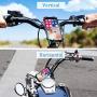 Bike Motorcycle Phone Mount, ANCwear 5-in-1 Portable Phone Holder, Adjustable Silicon Universal Fit Handlebars and Smart Phones Like iPhone Xs Max R X 8 Plus 7 Samsung