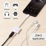 USB C to Headphone Jack Adapter with 3.5mm Aux Audio and Type C Charger Dongle Converter USBC Earphone Adaptor for iPad Pro 12.9" Essential HTC U11 Google Pixel 3 3XL 2 XL Pixel 2 Headphone Adapter