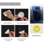 15Pcs Universal Sticky Round Gel Pads Traceless Cell Phone Holder for Car Dashboard Office House Glass Mirrors