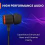 Emerge Black Helix 3.5mm Earbuds