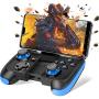 BEBONCOOL Android Wireless Game Controller with Clip for Android Phone/Tablet/Samsung/Game Boy Emulator, Works with Bluetooth (Blue)