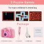 PROGRACE Kids Camera Children Digital Video Cameras for Girls Birthday Toy Gifts 4-12 Year Old Kid Action Camera Toddler 2 Inch IPS 1080P(Pink) PROGRACE Kids Camera Children Digital Video Cameras for Girls Birthday Toy Gifts 4-12 Year Old Kid Action Camera Toddler 2 Inch IPS 1080P(Pink)