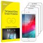 JETech 3-Pack Screen Protector for Apple iPhone SE 2020, iPhone 8, iPhone 7, iPhone 6s, and iPhone 6, Tempered Glass Film, 4.7-Inch