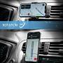 Car Phone Mount, Lamicall Car Vent Holder : Universal Stand Cradle Holder Compatible with Phone Xs Max XR 8 X 8P 7 7P 6S 6P 6, Galaxy S5 S6 S8 S9, Google, LG, Huawei, Other Smartphone - Gray