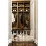 Carlson Pet Products MINI Expandable Extra Wide Pet Gate with Small Pet Door (916006), White, 18-31 inches Carlson Pet Products MINI Expandable Extra Wide Pet Gate with Small Pet Door (916006), White, 18-31 inches