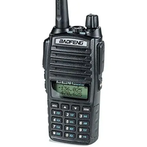 BaoFeng UV-82HP High Power Dual Band Radio: 136-174mhz (VHF) 400-520mhz (UHF) Amateur (Ham) Portable Two-Way