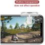 YaLiu 3 Triggers Mobile Game Controller, Transparent Gaming Triggers Aim and Shoot Buttons for PUBG/Knives Out/Rules of Servival Jostick for Android iOS Phone