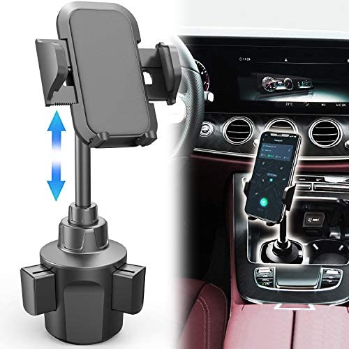 2020 New Car Cup Holder Phone Mount, Adjustable Gooseneck Automobile Cup-Holder-Phone-Car-Mount for iPhone 11/11 Pro/11 Pro Max/XS/Max/X/8/7 Plus/Galaxy/Xperia/Samsung