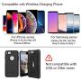 Squish Wireless Charger Car Phone Mount, Qi Wireless Car Charger, Wireless Charger Phone Holder Dashboard Windshield for iPhone, Samsung, Moto, Huawei, Nokia, LG, Smartphones