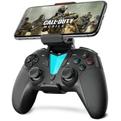 IFYOO PS4 Wireless Controller Gamepad Compatible with Mobile Games MFi Games for iPhone/iPad(iOS 13 or Above), Mac OS, Android(Ver. 10 or Above) Phone/Tablet/TV, for Playstation 4, Slim, Pro - Black