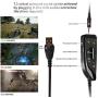 SOMIC G936N Gaming Headset for Xbox, PS4, Phone, Laptop: 7.1 Virtual(NO Drive) 50mm Surround Sound ENC Noise Reduction Ergonomics Design PUBG/LOL/Video Mode Headphone with Mic,3.5MM and USB Plug
