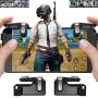 Phone Triggers,Zeesean PUBG Mobile Controller No Need to Remove Phone Case,1 Pair of Mobile Game Controller for Fornite/Knives Out/Rules of Survival,Upgraded Metal Edition,Black