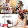 Cell Phone Stand Phone Holder, Adjustable Angle Height Phone Stand for Desk&Foldable Portable Aluminum Desktop Phone Stand, Universal Tablet Holder Compatible with iPhone Cell Phone Tablet (Black)