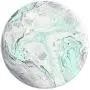 Marble Mint Teal with White and Gray Colors PopSockets Grip and Stand for Phones and Tablets
