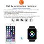 Amazqi Smart Watch, Smartwatch Phone with SD Card Pedometer Call Text Notification SIM Card Slot Music Player Camera Compatible for Android Samsung Huawei and iPhone (Partial Functions) for Men Women