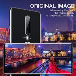 TopACE Screen Protector for OnePlus 8, Camera Protector&Screen Protector Tempered Glass[Bubble Free][HD][Case Friendly][High Responsivity]Compatible for OnePlus 8 (Clear)
