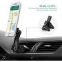 Magnetic Air Vent Car Phone Mount, Long Arm Air Vent Phone Holder with 360 Rotation Design, Built-in 6 Strong Magnets, Universal Car Magnetic Vent Holder for All Cell Phone & Mini Tablet