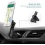 Magnetic Air Vent Car Phone Mount, Long Arm Air Vent Phone Holder with 360 Rotation Design, Built-in 6 Strong Magnets, Universal Car Magnetic Vent Holder for All Cell Phone & Mini Tablet