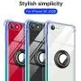 ANSIWEE iPhone SE 2020 Case, iPhone 8 Case, Metal Ring Kickstand Work with Magnetic Car Mount Designed Case Drop Protection Bumper and Clear Hard Back Cases for iPhone SE 2nd 4.7 Inch Blue Green ANSIWEE iPhone SE 2020 Case, iPhone 8 Case, Metal Ring Kickstand Work with Magnetic Car Mount Designed Case Drop Protection Bumper and Clear Hard Back Cases for iPhone SE 2nd 4.7 Inch Blue Green