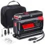 Audew Air Compressor Tire Inflator - 12V Heavy Duty Portable Wheel Air Pump for Car Tires - The Most Durable and Reliable Auto Companion, Suitable for Car, SUV, Pickup, Motorcycle, Sports Balls