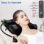 Back Massage Neck Massager Pillow with Heat Optional Relief Neck Pain Muscle Relaxation Body Massagers Pressure Points Shiatsu Tool Removable Multifunction Pillows Health Gift Back Massage Neck Massager Pillow with Heat Optional Relief Neck Pain Muscle Relaxation Body Massagers Pressure Points Shiatsu Tool Removable Multifunction Pillows Health Gift