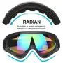 Goggles for Protection,Outdoor Tactical Glasses Snowboard Goggles for Kids, Boys & Girls, Youth, Men & Women, Helmet Compatible with UV 400 Protection, Wind Resistance, Anti-Glare Lenses(2 Pack) Goggles for Protection,Outdoor Tactical Glasses Snowboard Goggles for Kids, Boys & Girls, Youth, Men & Women, Helmet Compatible with UV 400 Protection, Wind Resistance, Anti-Glare Lenses(2 Pack)