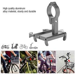 SunshineFace Bike Phone Holder, Road Bicycle Mountain Bike Handlebar Mobile Phone Holder Cycling Accessory Black