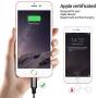 iPhone Charger MFi Certified Lightning Cable 3FT/6FT/10FT Nylon Braided USB Charging Cord Compatible with iPhoneXs/Max/XR/X/8/8Plus/7/7Plus/6S/6S
