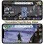 Game Controller for iPhone Android, Megadream Wireless Key Mapping Gamepad Joystick for PUBG & Fotnite & COD, Compatible for iOS Android iPad Samsung Galaxy Other Phone - Do Not Support iOS 13.4