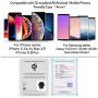 Qi Wireless Charger Car Mount - HMCC CD Slot Phone Holder Silicone Protection 360° Rotatable One-Touch Design Compatible iPhone Xs Max/XS/XR/X/8, Samsung Galaxy S10e/S10+/S10/S9/S9 Plus/S8