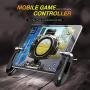 H2Fortnite PUBG Mobile Trigger Controller for Tablet iPad/Android Tablet Game Controller, Mobile Phone Gamepad Holder Mobile Game Grip Mobile Aim Trigger Button for 5.5~12.9 inch (for Tablet)