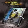 H2Fortnite PUBG Mobile Trigger Controller for Tablet iPad/Android Tablet Game Controller, Mobile Phone Gamepad Holder Mobile Game Grip Mobile Aim Trigger Button for 5.5~12.9 inch (for Tablet)