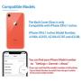 Vimour Back Glass Replacement for iPhone XR 6.1 Inches All Carriers with Pre-Installed Adhesive and Repair Tool Kits (Coral)
