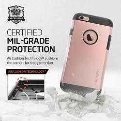 Spigen Tough Armor Designed for Apple iPhone 6S Case (2015) - Rose Gold