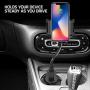 Cellet Smart Phone Cup Holder Mount, Automobile Cradle Compatible with Apple iPhone Xs Max XR 8 Plus, Galaxy S10 S10e S10Plus, S9 S9Plus Note 9, Motorola Moto g6 Play e5, Pixel 3 XL, 3a (Goose Neck)