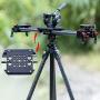 IFOOTAGE 31" Carbon Fiber Camera Slider Track Video Stabilizer Rail 6 Bearings Professional DSLR Camera DV Video Camcorder Film Photography, Load up to 15.5 pounds - Shark Slider S1(S1S)