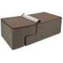 Made in USA Foldable Pet Steps/Stairs with CertiPUR-US Certified Foam for Dogs and Cats by Best Pet Supplies