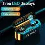 True Wireless Earbuds Bluetooth 5.0 Headphones with Digital LED Display 2000mAh Charging Case,Touch Control TWS Stereo Earphones in Ear Built in Mic Headset Deep Bass for Sports Gym Work True Wireless Earbuds Bluetooth 5.0 Headphones with Digital LED Display 2000mAh Charging Case,Touch Control TWS Stereo Earphones in Ear Built in Mic Headset Deep Bass for Sports Gym Work