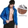 HOTSUIT Sauna Suit Men Weight Loss Anti Rip Sweat Suits Workout Jacket