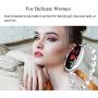 Pard New Women Smart Watch, Noble Fitness Tracker, Heart Rate Monitor for Android iOS Smartphones, Silver