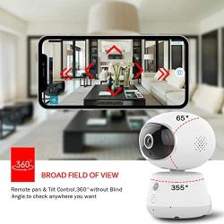 Wireless Home Camera-Baby Monitor for Home Security 1080P HD Cloud Storage Indoor Dog Cat Pet-Camera