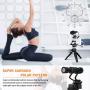 Comica Smartphone Video Kit CVM-VM10-K2 Filmmaker Mini Tripod with Shotgun Video Microphone Video Rig for iPhone X 8Plus 8 7Plus 7 Samsung Huawei etc.