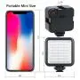 ELIVERN LED Camera Light, 49 Led Video Light, Dimmable Portable Camera Light Panel for Mobile Phones,Canon,Nikon,Sony and Other DLSR Cameras ELIVERN LED Camera Light, 49 Led Video Light, Dimmable Portable Camera Light Panel for Mobile Phones,Canon,Nikon,Sony and Other DLSR Cameras