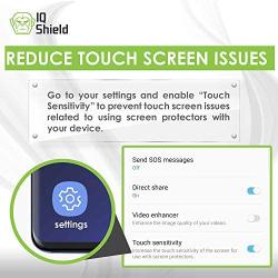 IQ Shield Screen Protector Compatible with Galaxy S10e 5.8 inch (2-Pack)(Case Friendly) Anti-Bubble Clear Film
